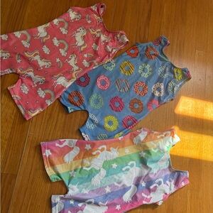 Colorful Gymnastics Leotard Set